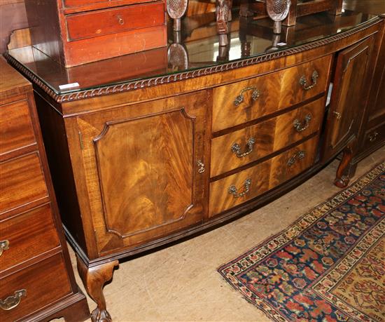 Bow front sideboard